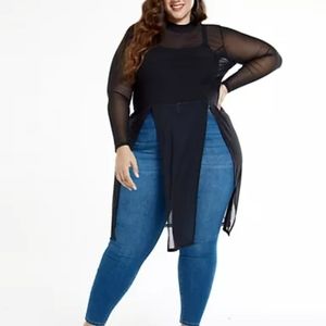 SKYLER MESH TUNIC